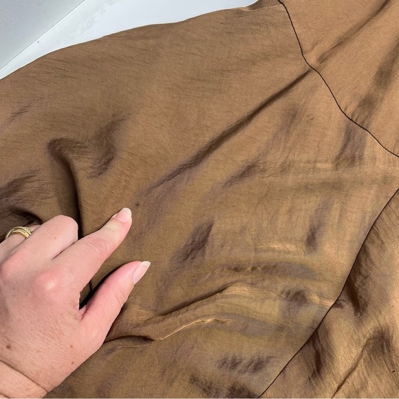 Flawed Vince XS dress pockets adjustable spaghetti strap lace style neckline - Picture 7 of 16